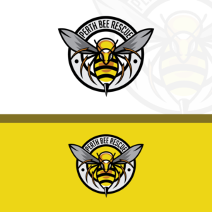 We are looking for a logo for merchandising, where we have a mascot like bee, which looks very professional, any cartoon looking bee designs will be discarded, it should look more like a blend of a mascot and an emblem, symbolizing what we do, we are also adding a picture of a design we picked from design crowd from another project which is for our honey business, it can be like that but not very similar, we want something out of the box, we prefer a yellow coloured bee over a black background, but we would be open to ideas in terms of background, but have a bright yellow. | Design de Logo par Graphic Bricks