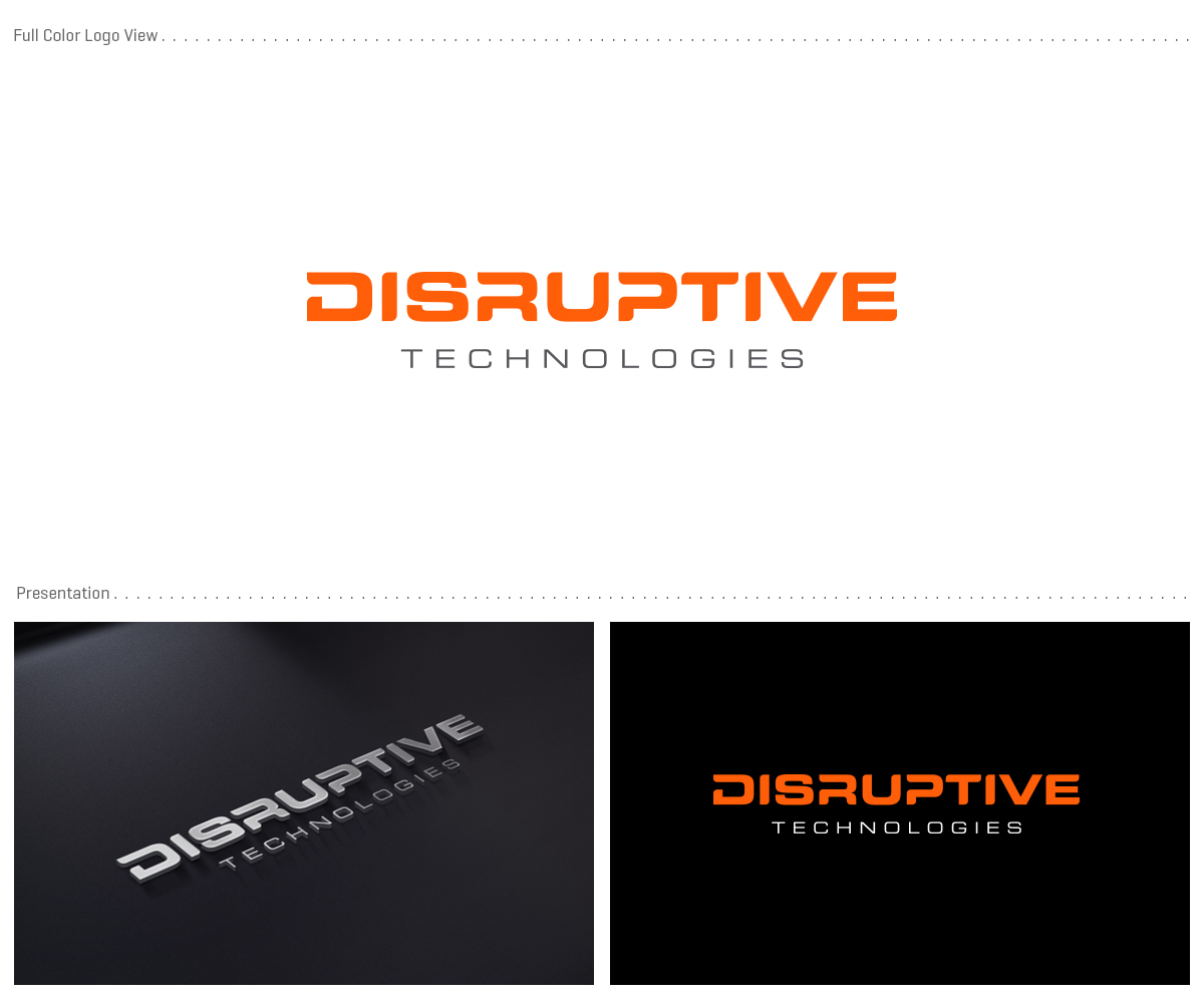 Logo Design by VisualFlava for Disruptive Technologies | Design #2996692