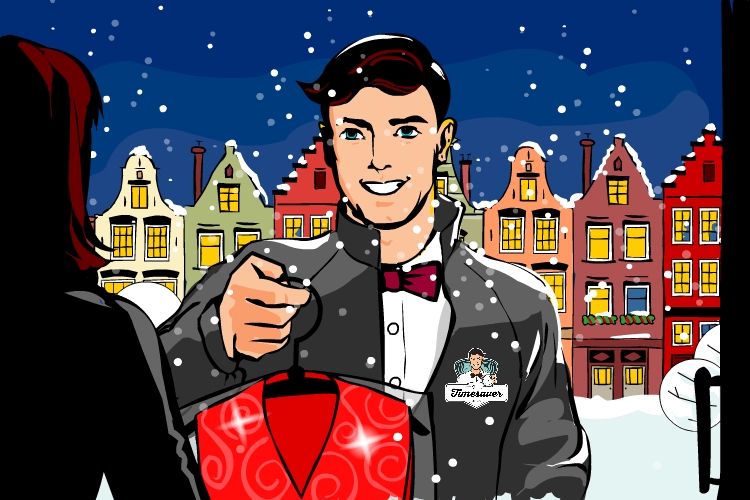 Illustration Design by julia.gnedina for Mr. Timesaver | Design #22957138