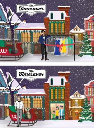 Diseño Con Ilustración por Alaya para Mr. Timesaver | Diseño: #22972467