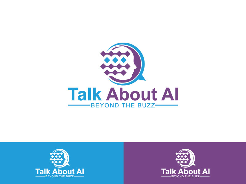 Elegant, Playful, Data Science Logo Design for Talk About AI by Ochieng ...