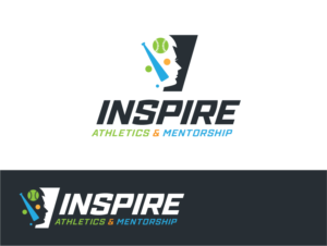 INSPIRE - athletics and mentorship / INSPIRE / I AM  - variations of this | Logo Design by Muhammad Imran 3