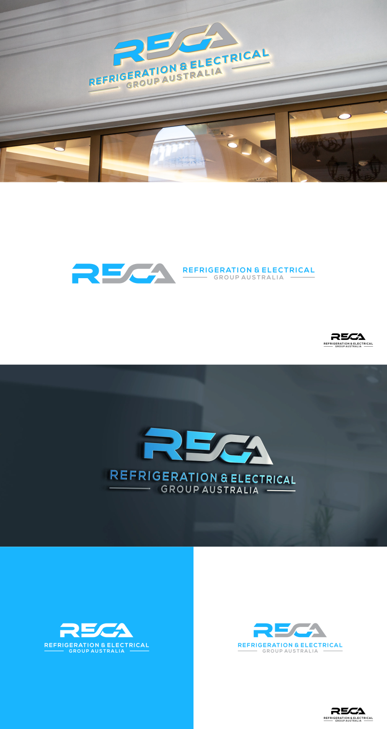 Logo-Design von fatiyadesign für Refrigeration & Electrical Group Australia  | Design #22950298