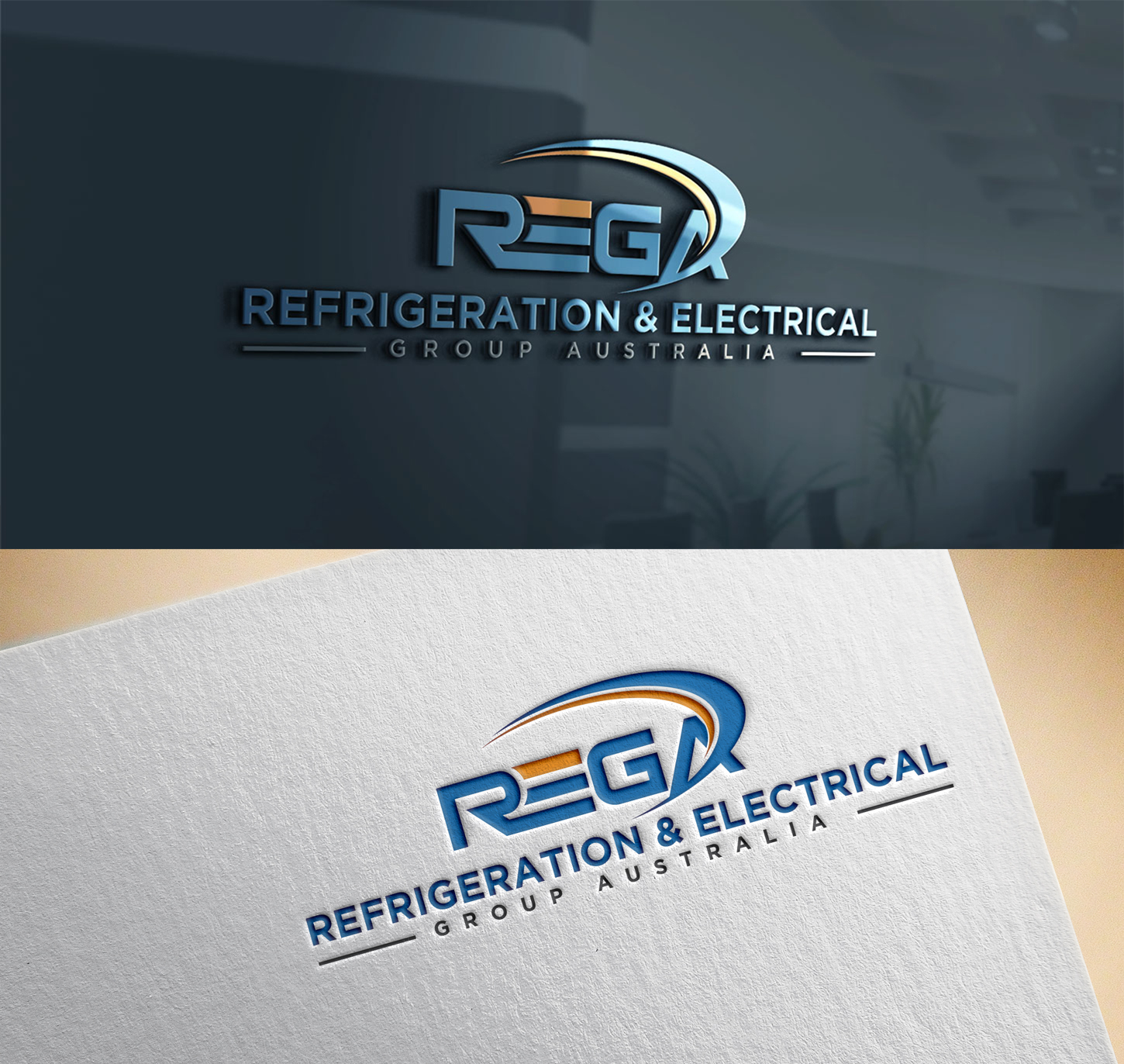 Logo-Design von Mono.co für Refrigeration & Electrical Group Australia  | Design #22938671