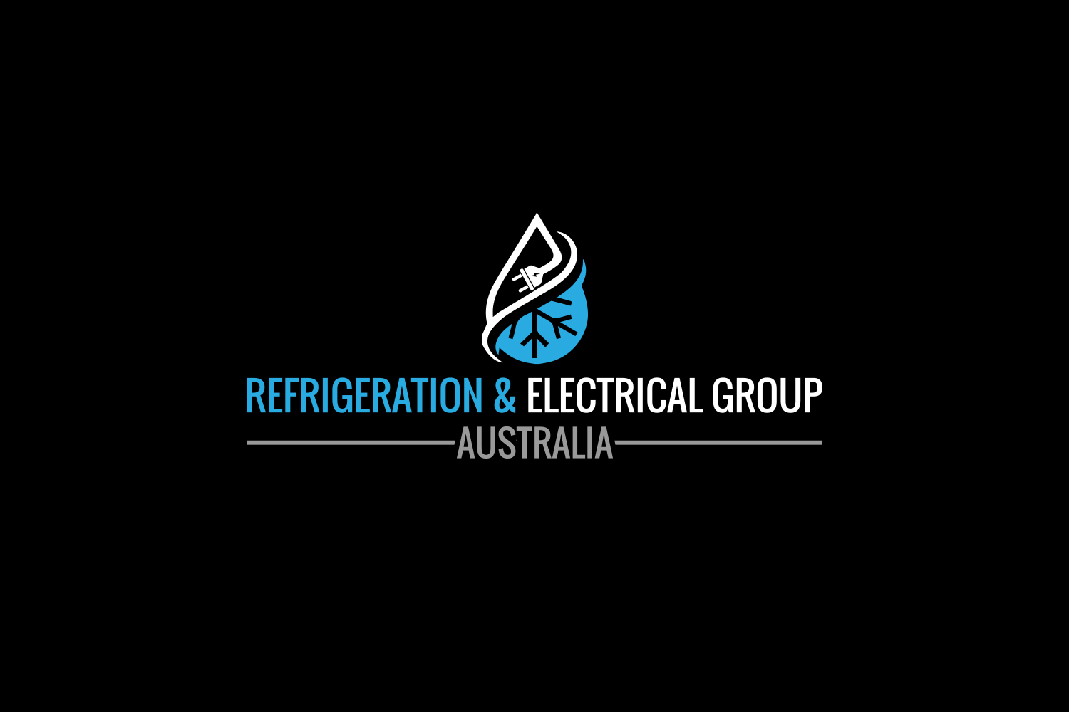 Logo Design by Jasmine.Designs for Refrigeration & Electrical Group Australia  | Design #23027495