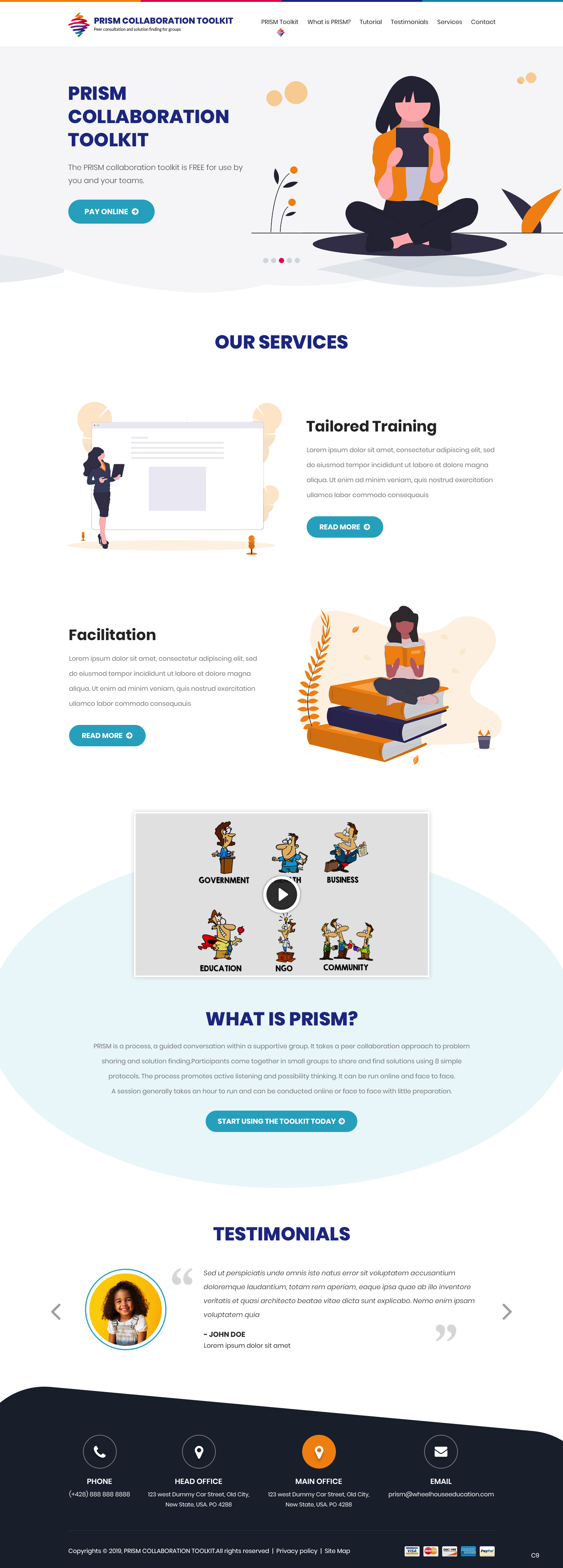 Web Design by pb for Neosophy | Design #22923167