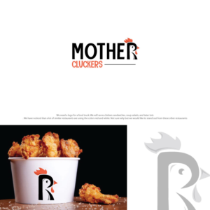 Mother Cluckers | Logo-Design von ecorokerz