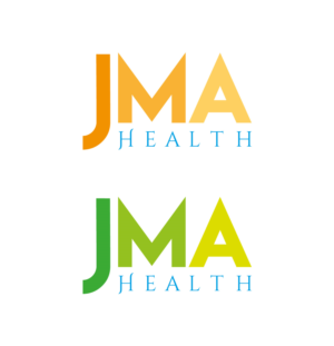 the word Health and my initials intertwined J,M,A | Logo Design by Al Pech