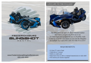 Flyer Design by jmaagad87 for Houston Slingshot Rental | Design: #22930377