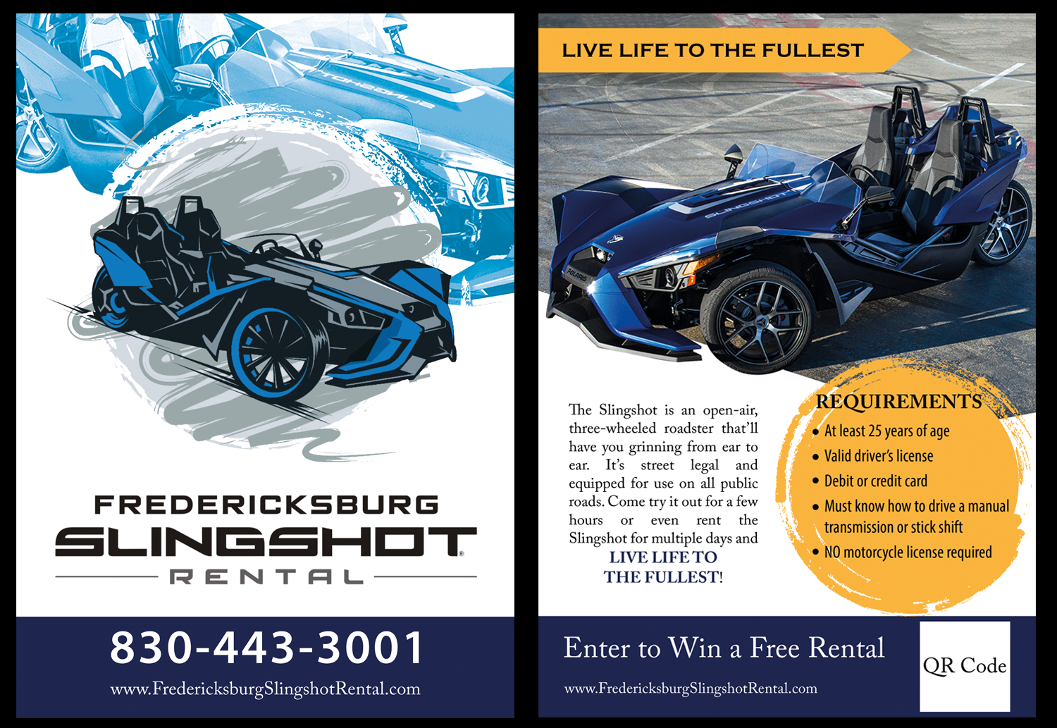 Flyer Design by alice for Houston Slingshot Rental | Design #22929595