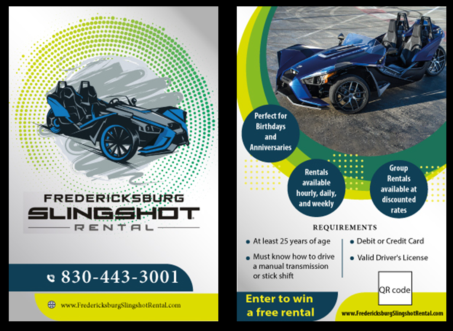 Flyer Design by alice for Houston Slingshot Rental | Design #22932002
