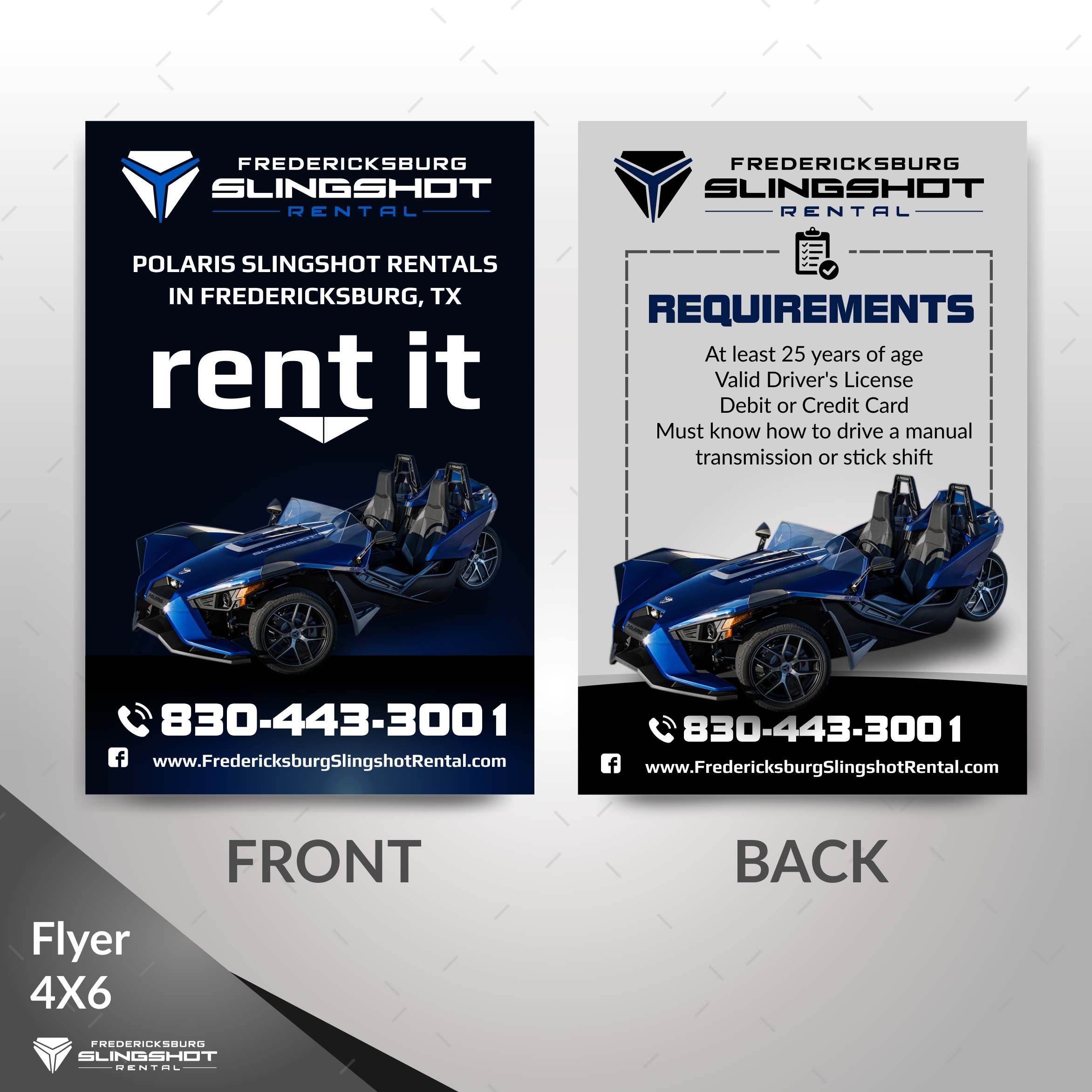Flyer Design by angelcolmenares3 for Houston Slingshot Rental | Design #22955274