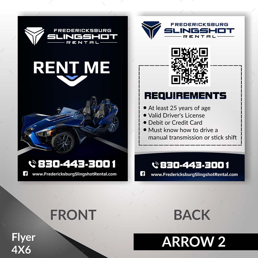 Flyer Design by angelcolmenares3 for Houston Slingshot Rental | Design #23274424