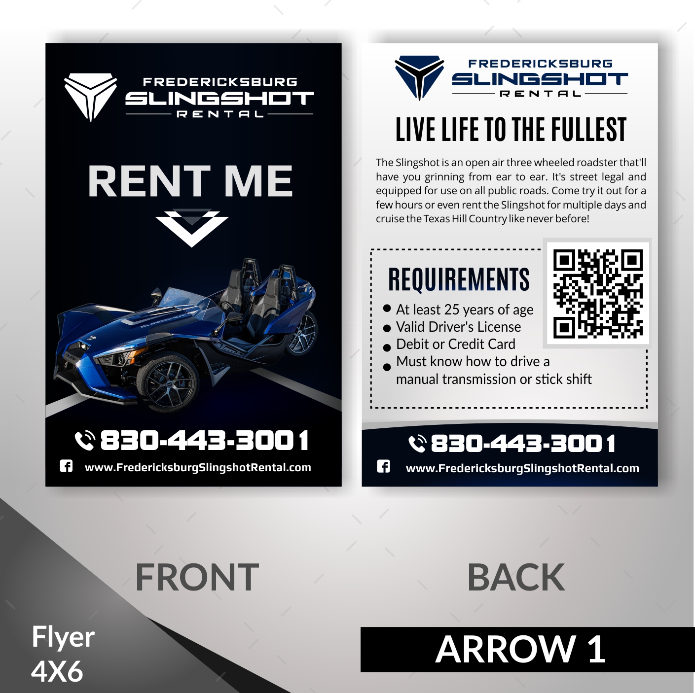 Flyer Design by angelcolmenares3 for Houston Slingshot Rental | Design #23379856