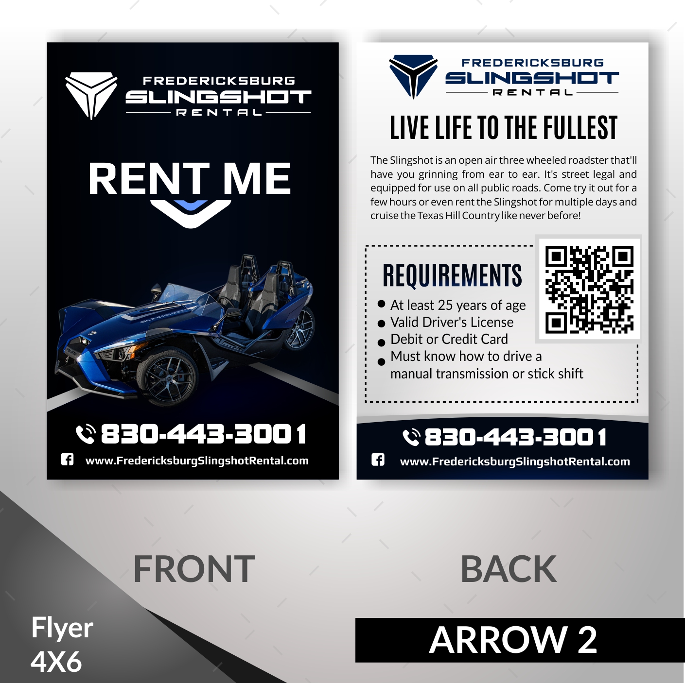 Flyer Design by angelcolmenares3 for Houston Slingshot Rental | Design #23379858