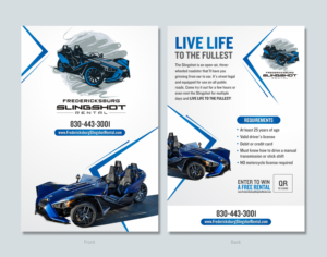 Flyer Design by D Creative for Houston Slingshot Rental | Design #22927823