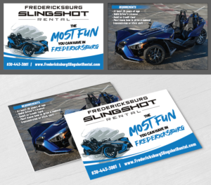 Diseño de Flyer por Cory Gavin Design para Houston Slingshot Rental | Diseño: #22973484