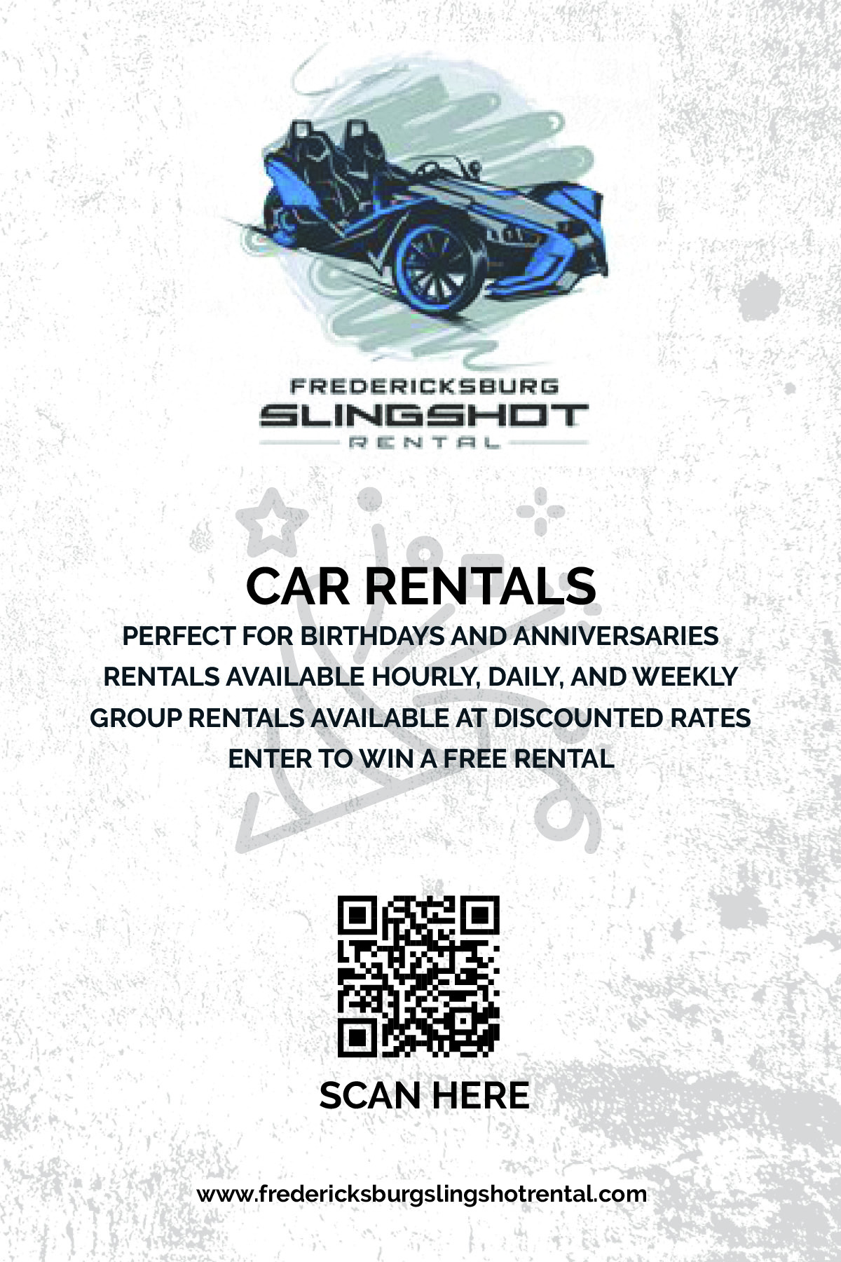 Flyer Design by creativziner for Houston Slingshot Rental | Design #22955000
