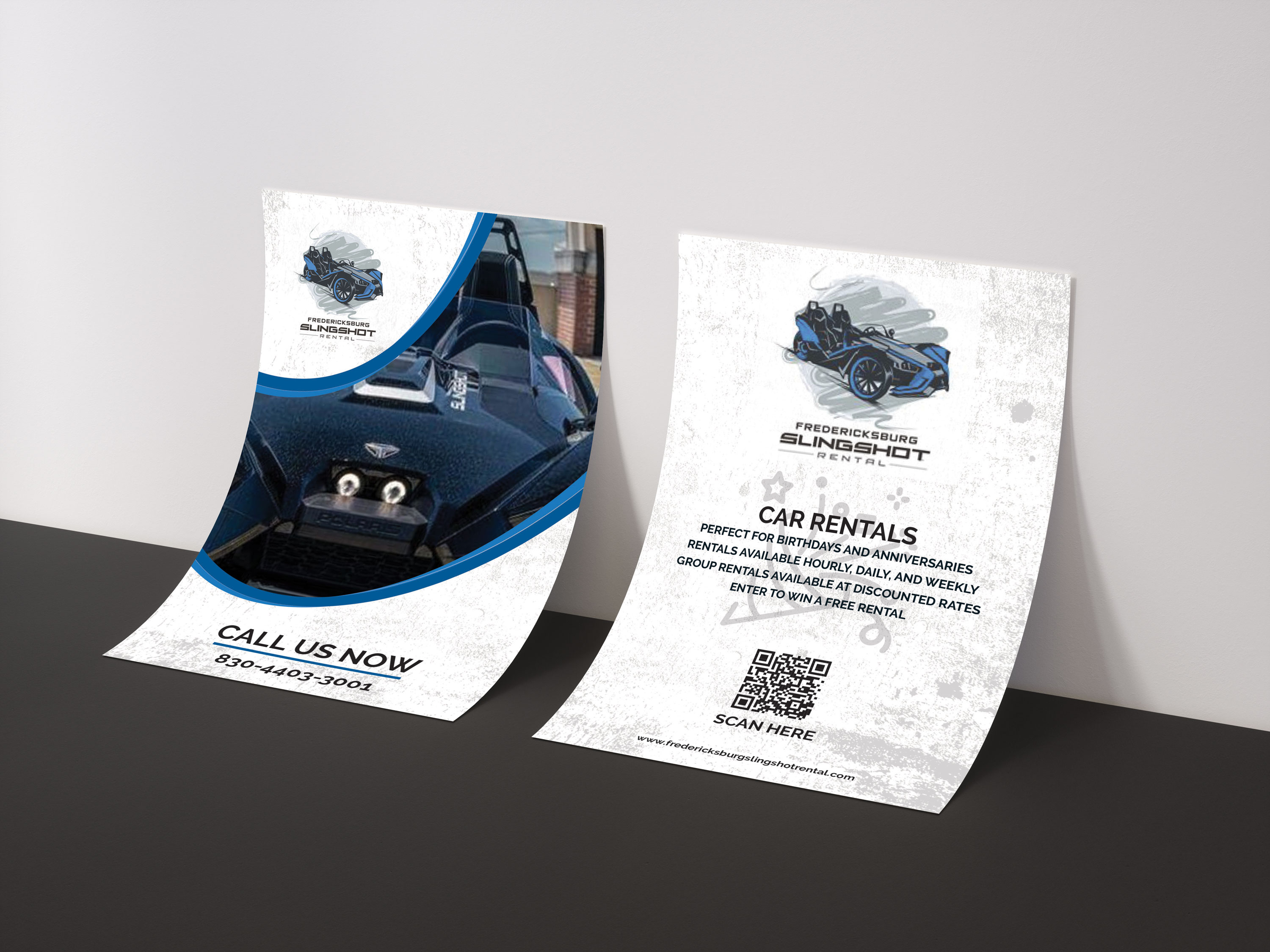 Diseño de Flyer por creativziner para Houston Slingshot Rental | Diseño #22955046