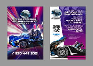 Flyer Design by Full-head for Houston Slingshot Rental | Design #22931705