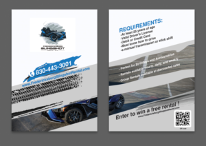 Flyer Design by tangour.ramzi 90 for Houston Slingshot Rental | Design: #22941425