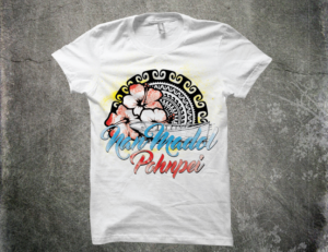 Nan madol and pohnpei state seal | Diseño de Camiseta por Taho Design
