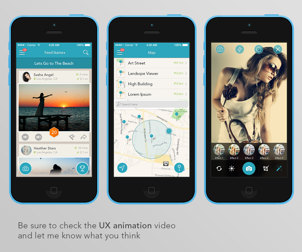 App Design by Adi for this project | Design #3008838