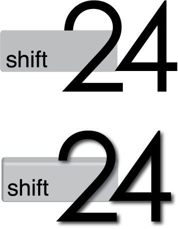 Diseño de Logo por Brenda Chambers para SHIFT24 | Diseño #768900
