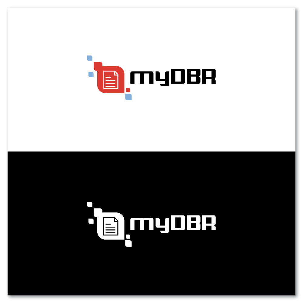 Logo-Design von Sujit Banerjee für myDBR.com | Design #22929589