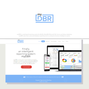 Logo Design by 4tech services for myDBR.com | Design: #22924362