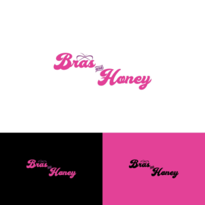 Just the name of the business which is Bras & Honey, or Bras and Honey, the logo could also include the initials of the company | Logo Design by 2662 DESIGN