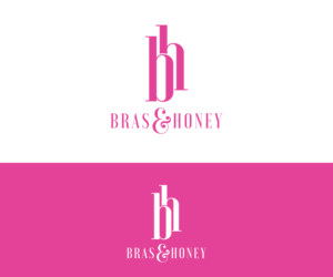 Just the name of the business which is Bras & Honey, or Bras and Honey, the logo could also include the initials of the company | Logo Design by Dobar_logo