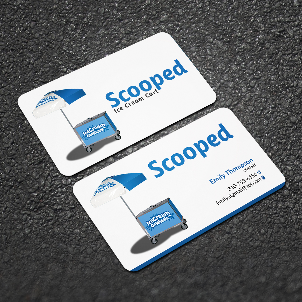 Design de Carte de Visite par Sujan4art pour Scooped | Design #22931789