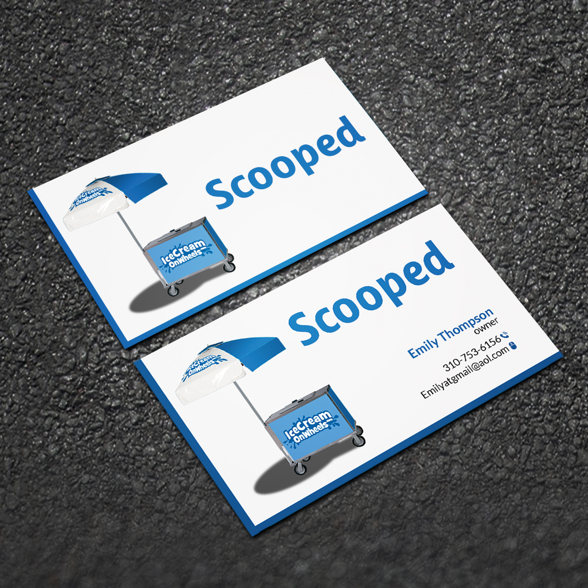 Visitenkarten-Design von Sujan4art für Scooped | Design #22931790