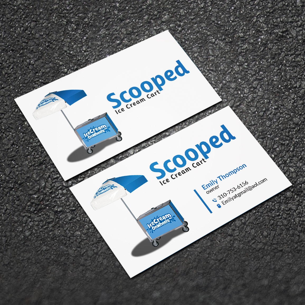Visitenkarten-Design von Sujan4art für Scooped | Design #22931798