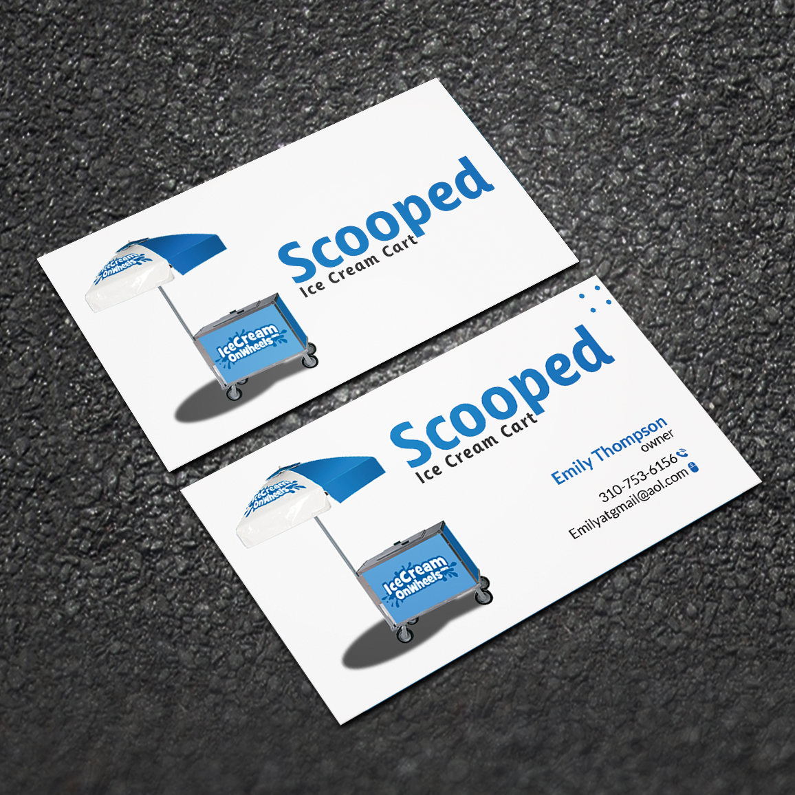 Business Card Design by Sujan4art for Scooped | Design #22931800