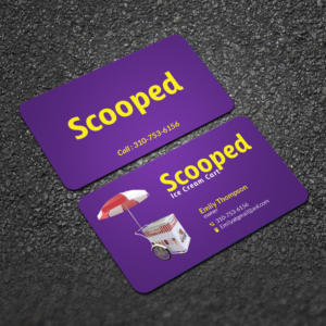 Business Card Design by Sujan4art for Scooped | Design: #22931803