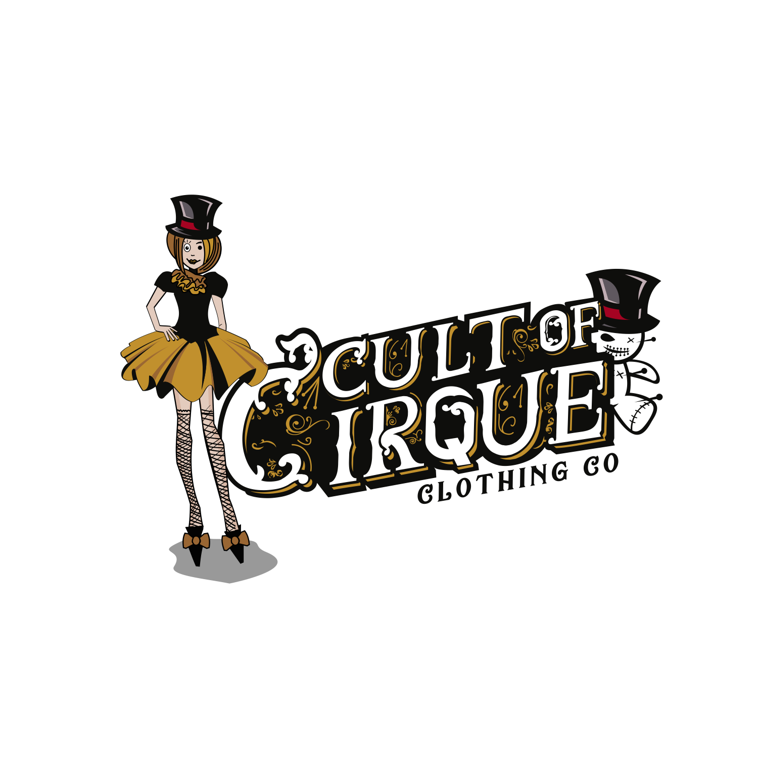 Logo Design by ThiagoB for Cult of Cirque Clothing co | Design #22932966