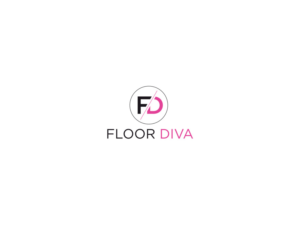FLOOR + DIVA //  FD //FLOOR DIVA | Logo Design by Atvento Graphics