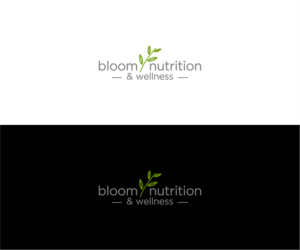 Bloom Nutrition & Wellness | Logo Design by .Ashu.