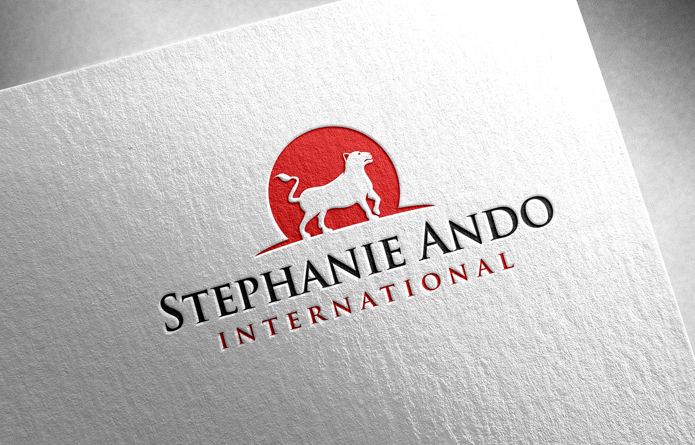 Logo Design by xygo_bg for Stephanie Ando International | Design #22954986