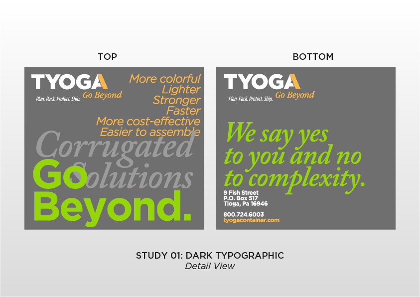 Verpackungs-Design von Toblindfoldher Graphic Design für Tyoga Container Company | Design #22950408