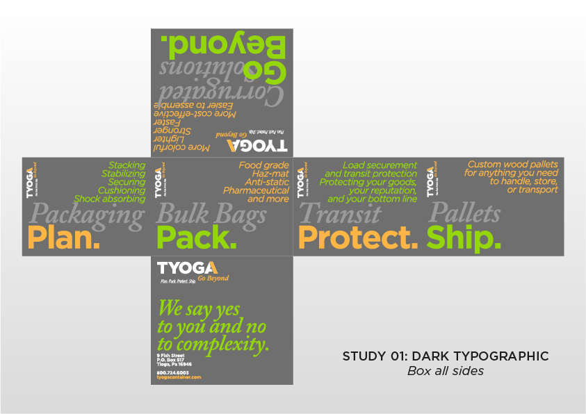 Packaging Design by Toblindfoldher Graphic Design for Tyoga Container Company | Design #22950409