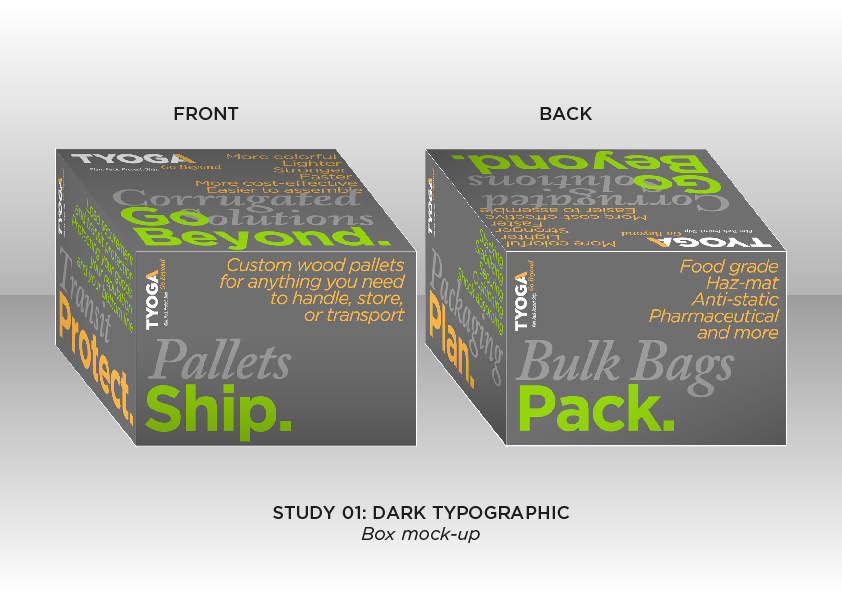 Packaging Design by Toblindfoldher Graphic Design for Tyoga Container Company | Design #22950410