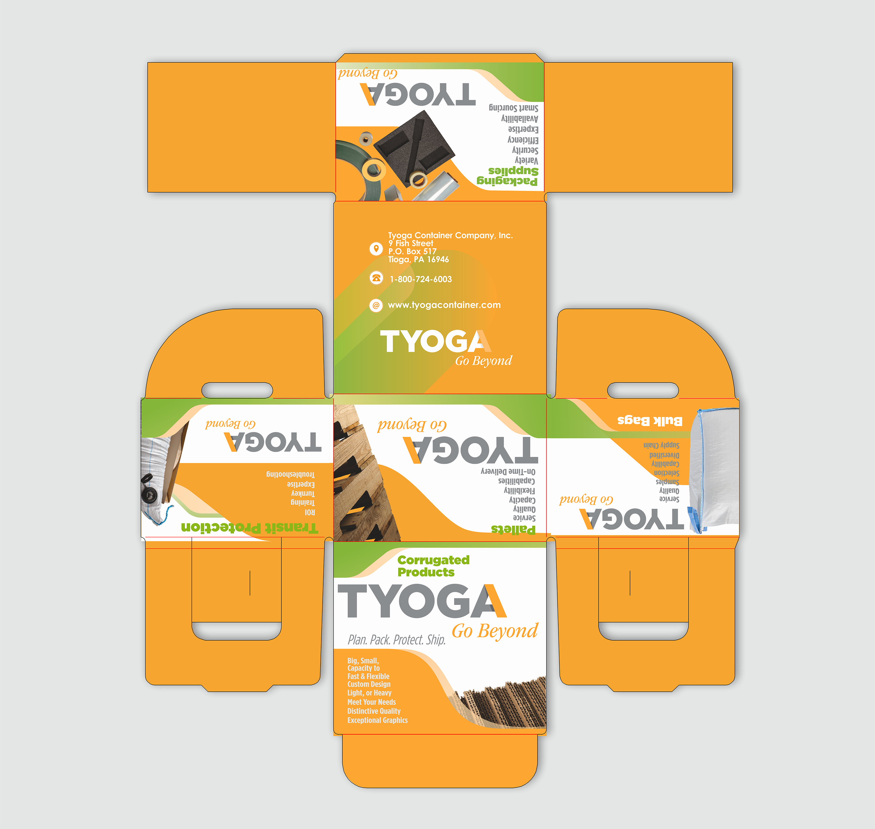 Diseño de Empaque por Alpha_Creative para Tyoga Container Company | Diseño #22985677