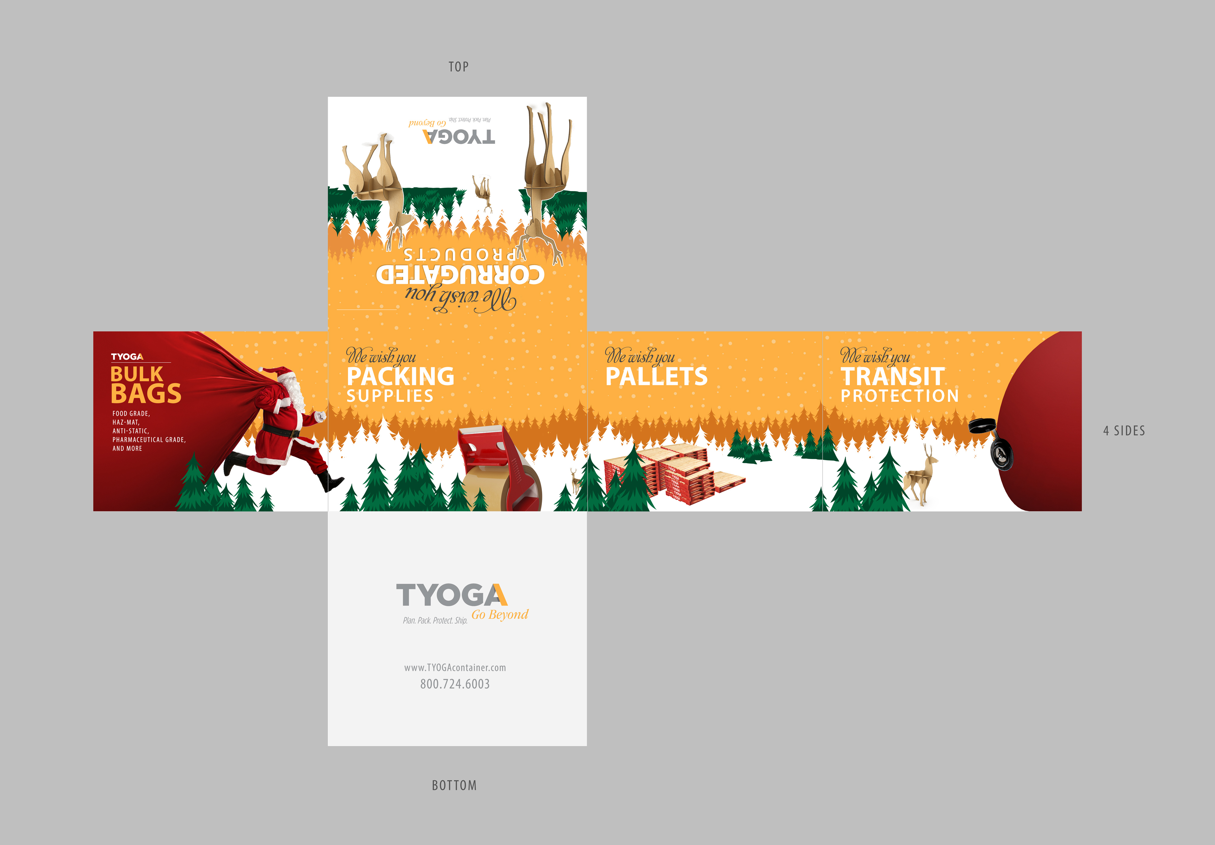 Packaging Design by Full-head for Tyoga Container Company | Design #22984365