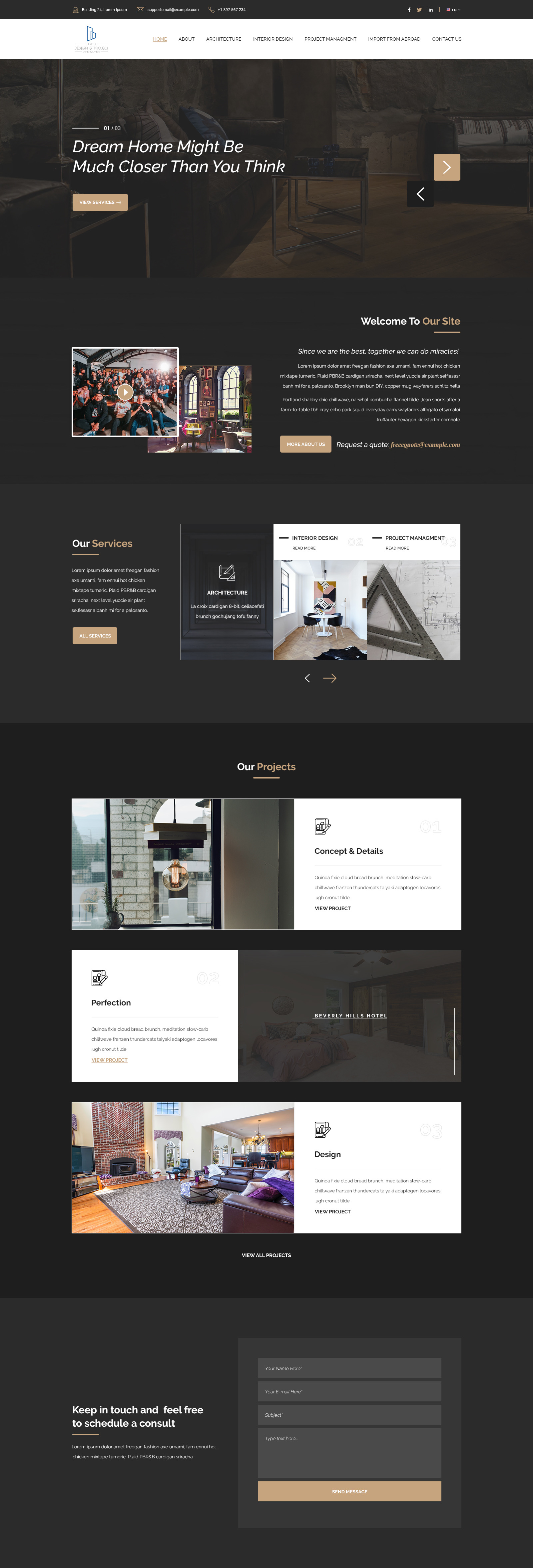 Design Wordpress par Starto Agency pour d&d | Design #22958133