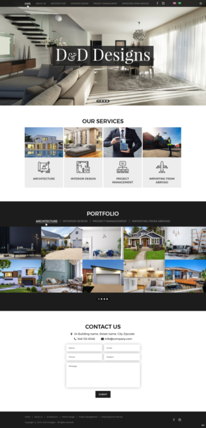WordPress-Design von pb für d&d | Design: #22941402