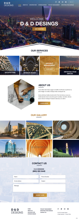 WordPress-Design von pb für d&d | Design: #22941403