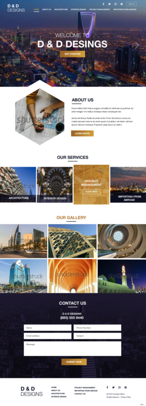 WordPress-Design von pb für d&d | Design: #22941404
